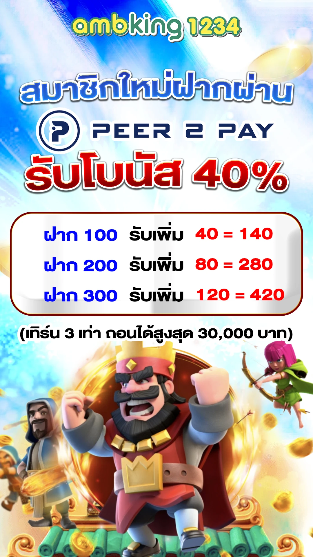 เว็บพนันใหม่ล่าสุด - แบนเนอร์โปรโมชั่น
