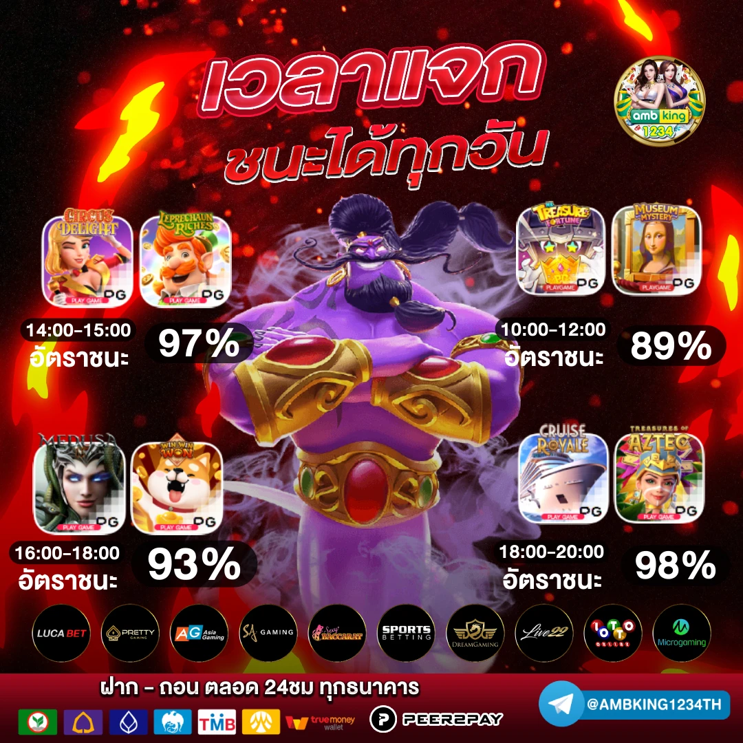 เกมพนันออนไลน์ สล็อต - แบนเนอร์โปรโมชั่น